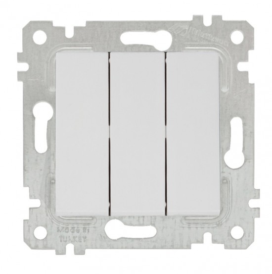 Drievoudig enkelpolige schakelaar