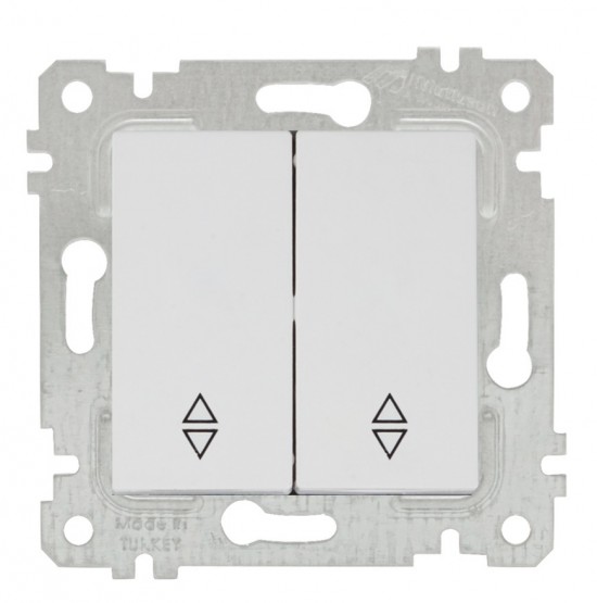 Dubbele wissel schakelaar