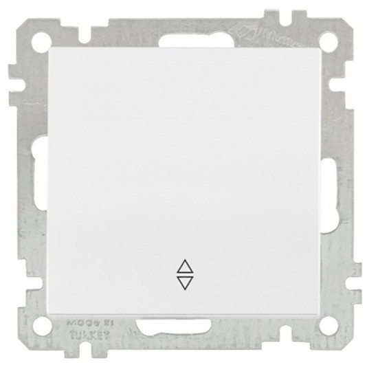 Wisselschakelaar serie Candela WIT